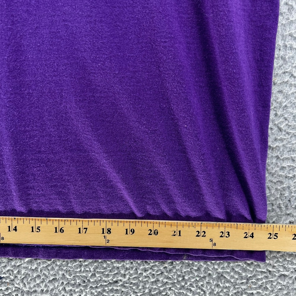 VTG 90s Mirage Las Vegas Hotel Casino T-Shirt Purple Single Stitch Palm Logo XL - Picture 6 of 15
